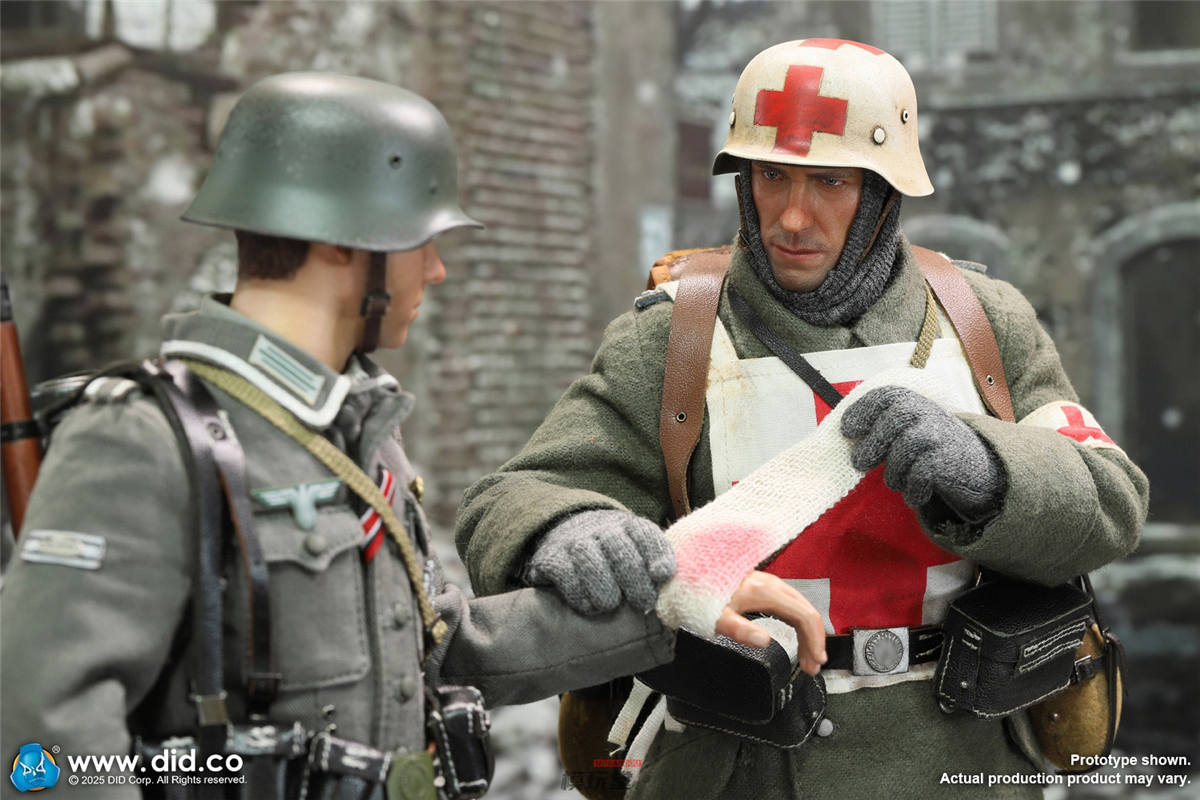 DID 1/6 WW2 ドイツ国防軍 衛生将校候補生 ウンターアーツト