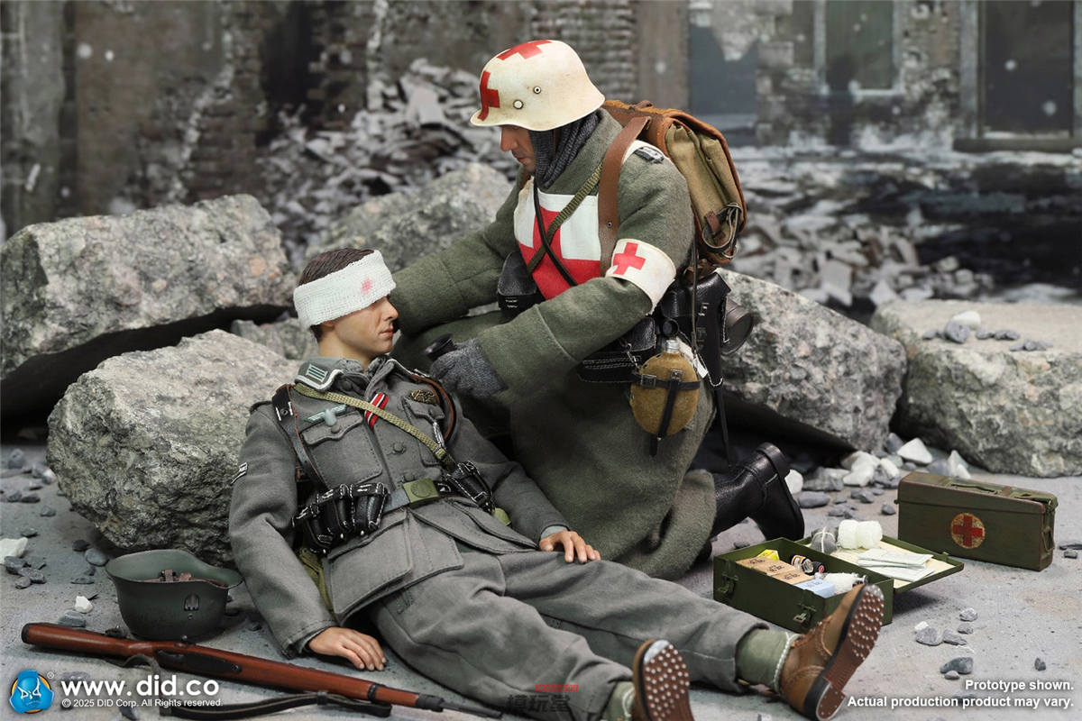 DID 1/6 WW2 ドイツ国防軍 衛生将校候補生 ウンターアーツト