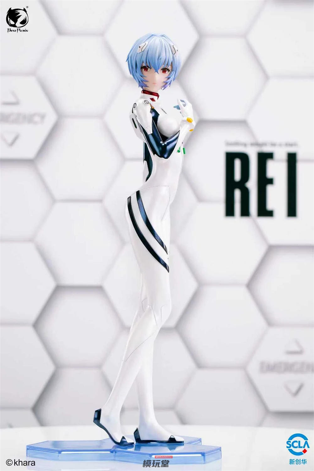 超希少‼️ エヴァンゲリオン 綾波レイ フィギュア(GAINAX社、新品未開封) 予約 Bear Panda 1/4 『新世紀エヴァンゲリオン』 綾波 レイ