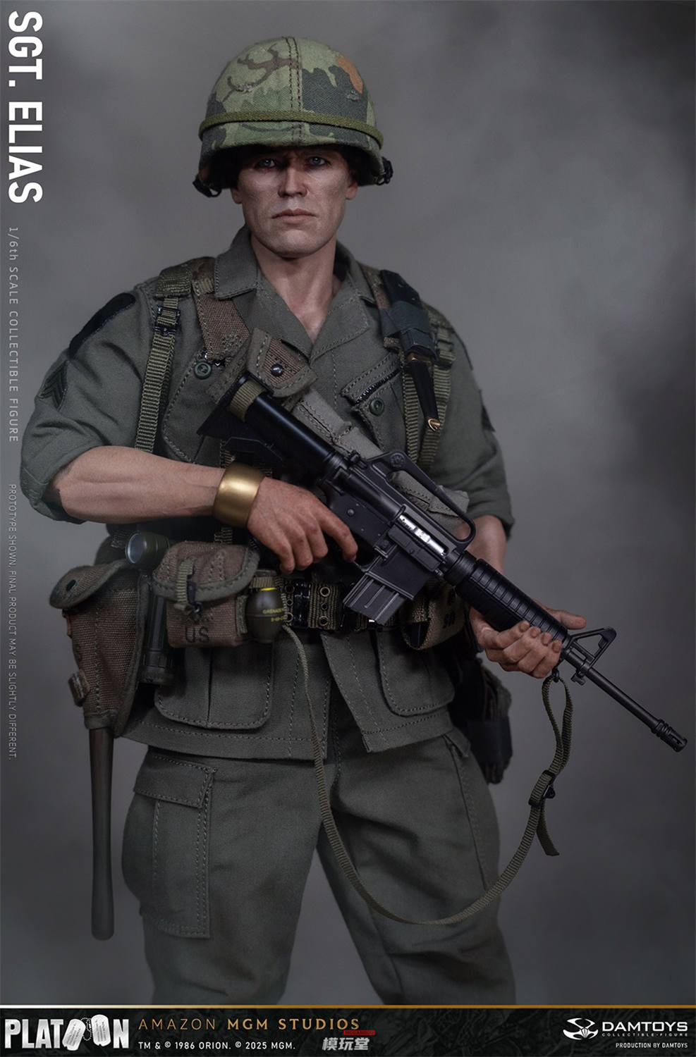 予約 DAMTOYS 1/6 『プラトーン』 エリアス軍曹 DMS047 Platoon