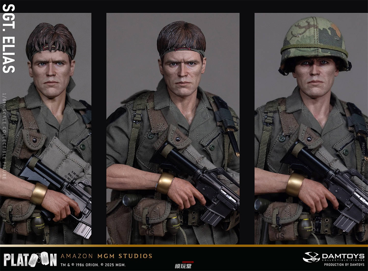 予約 DAMTOYS 1/6 『プラトーン』 エリアス軍曹 DMS047 Platoon