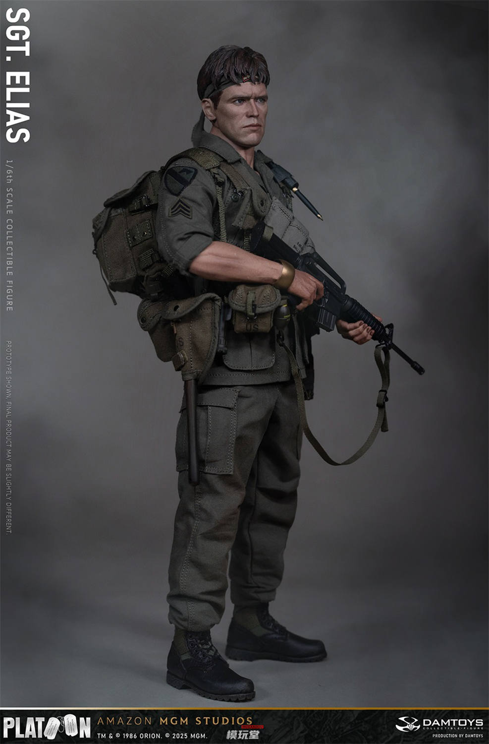 予約 DAMTOYS 1/6 『プラトーン』 エリアス軍曹 DMS047 Platoon