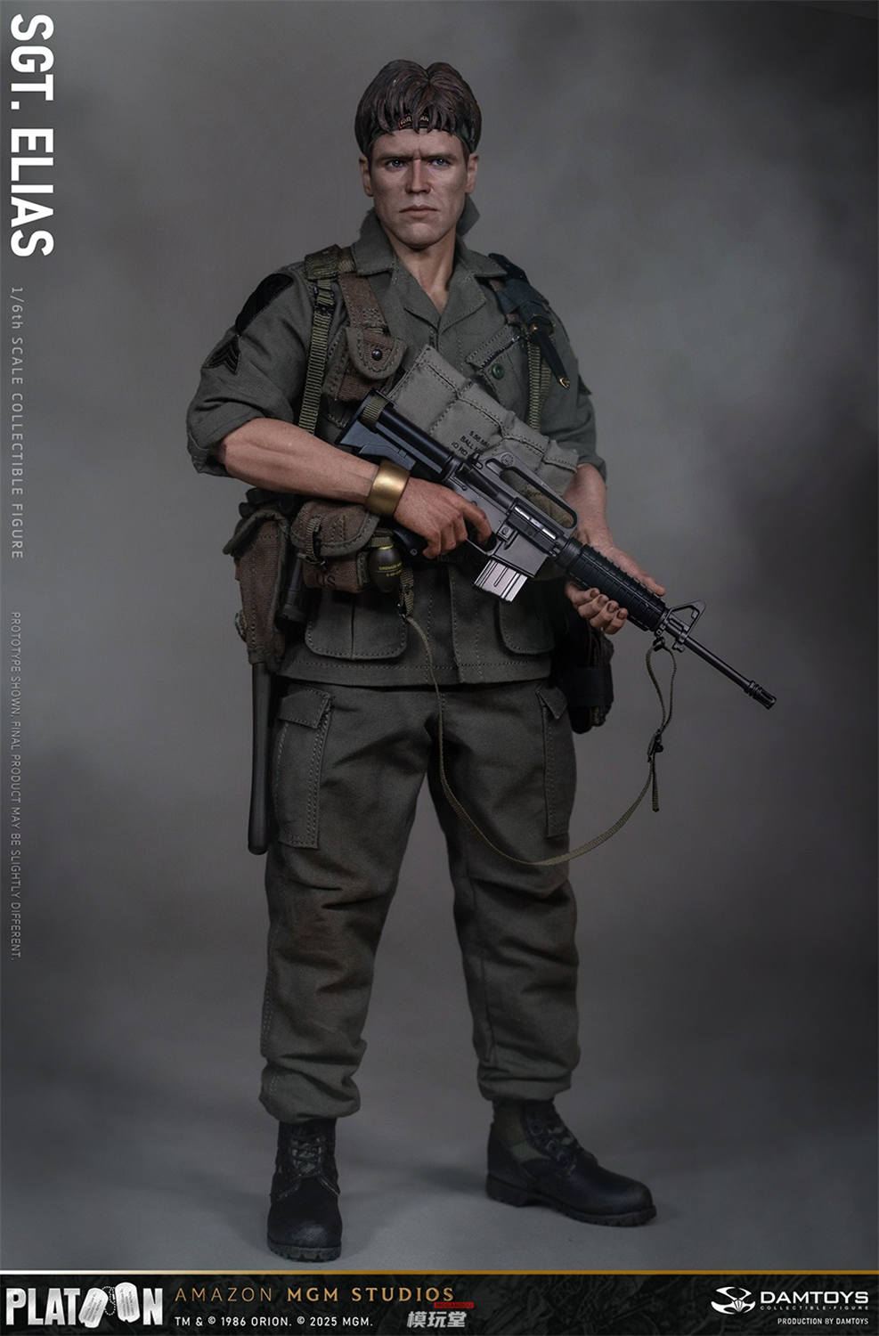 予約 DAMTOYS 1/6 『プラトーン』 エリアス軍曹 DMS047 Platoon
