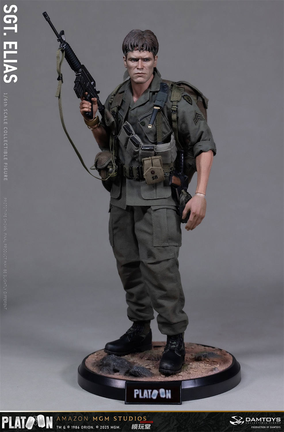 予約 DAMTOYS 1/6 『プラトーン』 エリアス軍曹 DMS047 Platoon