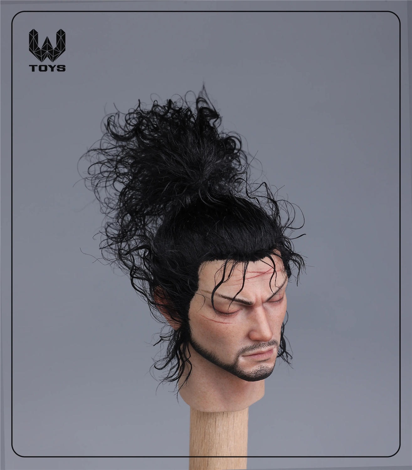 予約 W TOYS 1/6 宮本武蔵 植毛ヘッド 眼球可動仕様 A/B Miyamoto
