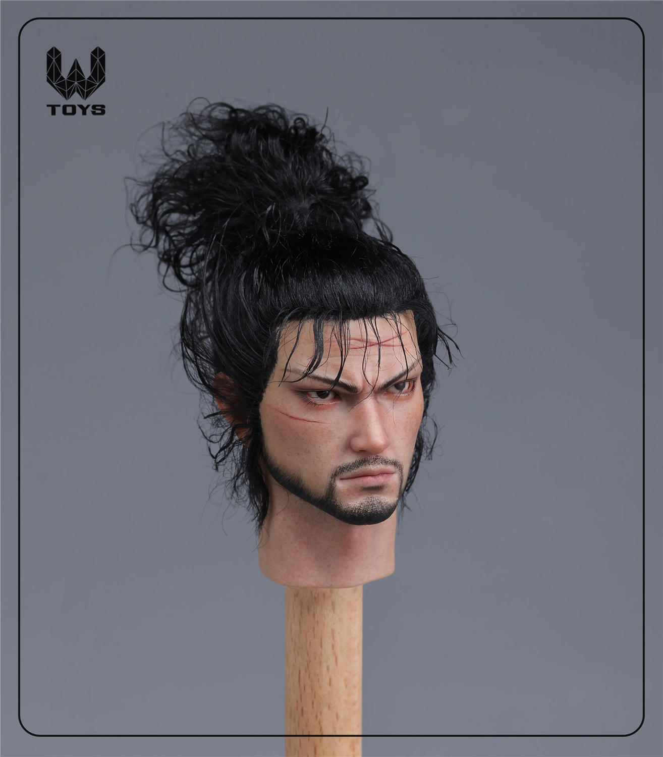 予約 W TOYS 1/6 宮本武蔵 植毛ヘッド 眼球可動仕様 A/B Miyamoto