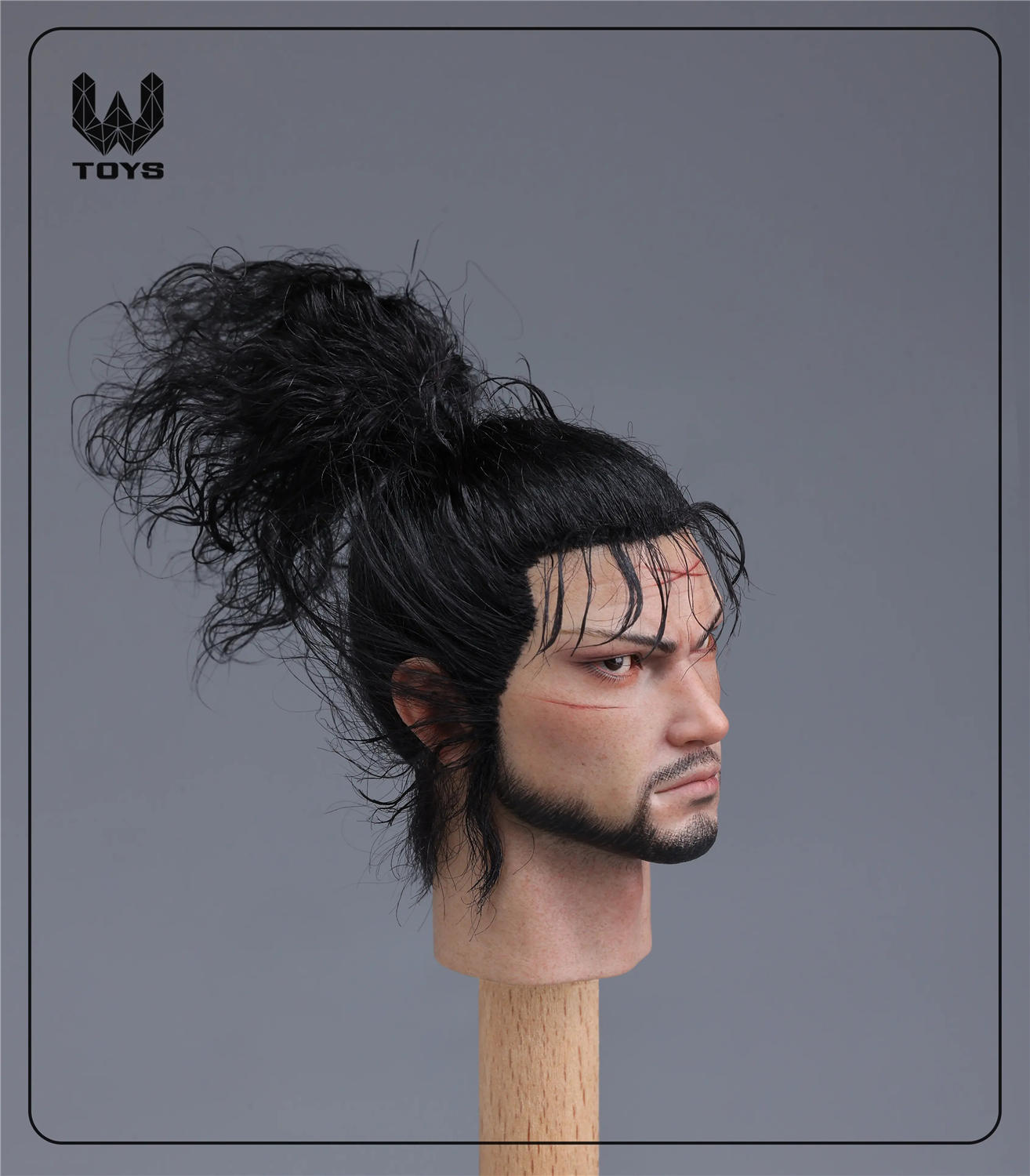 予約 W TOYS 1/6 宮本武蔵 植毛ヘッド 眼球可動仕様 A/B Miyamoto 