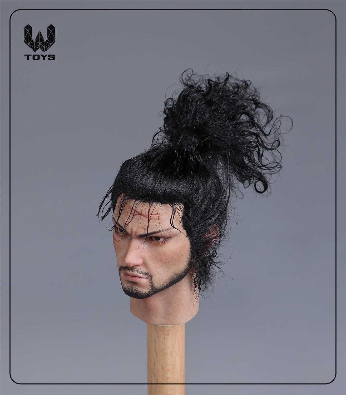 予約 W TOYS 1/6 宮本武蔵 植毛ヘッド 眼球可動仕様 A/B Miyamoto