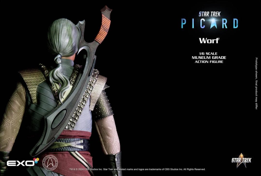 EXO-6 1/6 『スタートレック ピカード』 宇宙艦隊 ウォーフ 大佐 Star