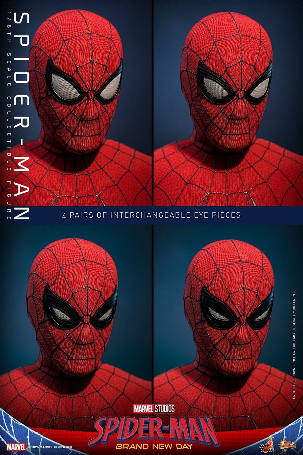 ブロマイド　スパイダーマン ホットトイズ 1/6 『スパイダーマン：ブランド・ニュー・デイ