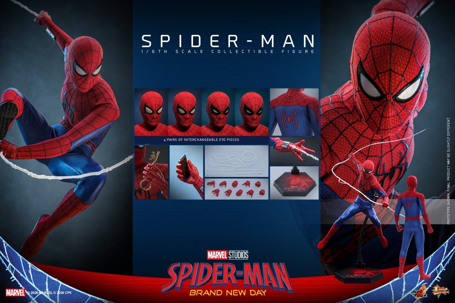 ホットトイズ 1/6 『スパイダーマン：ブランド・ニュー・デイ