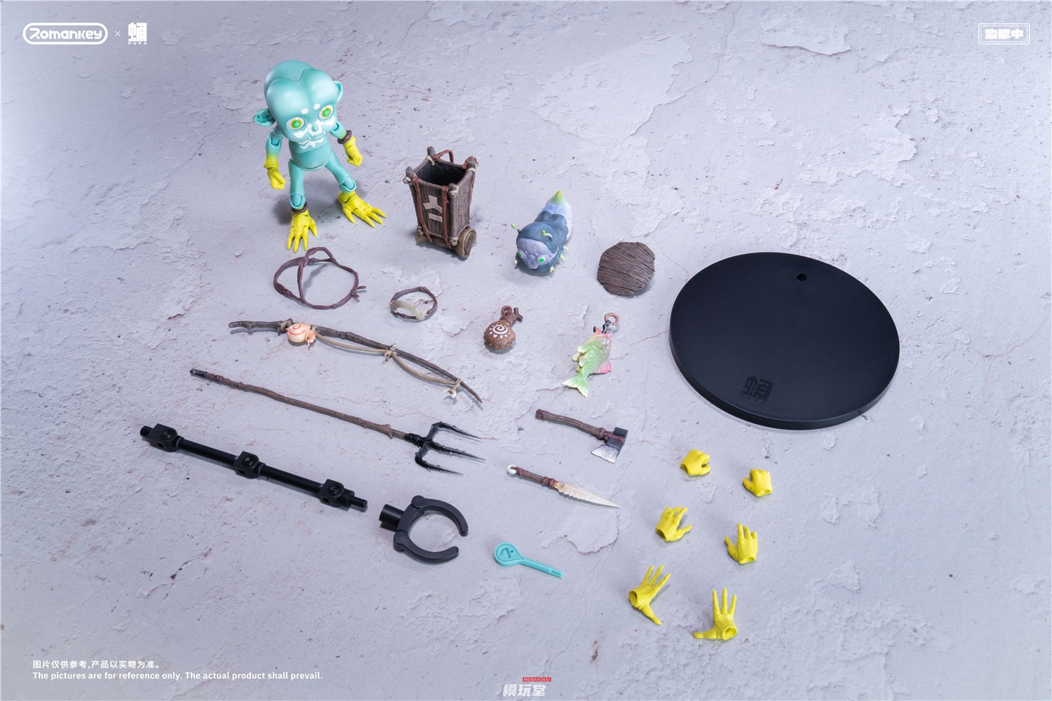 開封品】Romankey 1/12 『蛹』 鬼蟻 Ghost Ant フィギュア