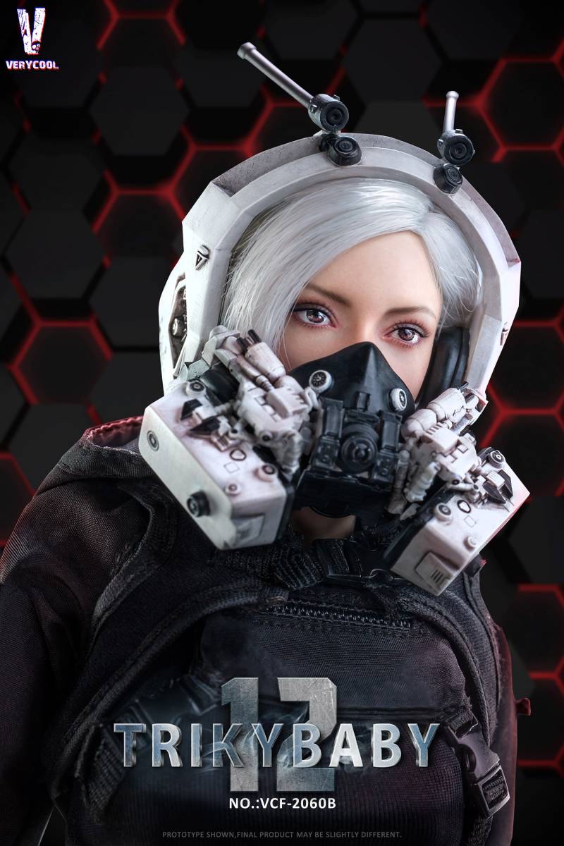 VERYCOOL 1/6 サイバーパンク トリッキーベイビー 12 虹 レインボー