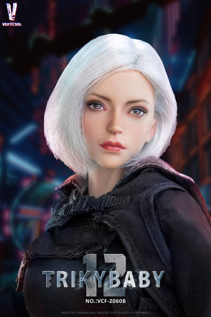 VERYCOOL 1/6 サイバーパンク トリッキーベイビー 12 虹 レインボー