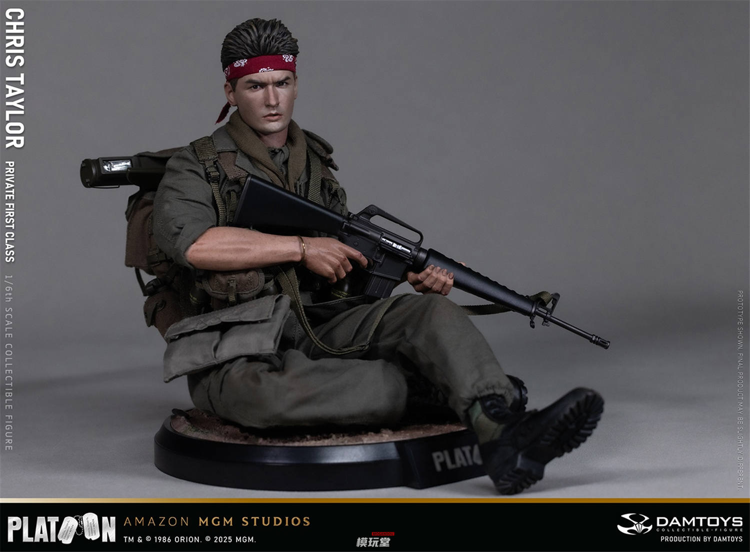 予約 DAMTOYS 1/6 『プラトーン』 クリス・テイラー DMS046 Platoon