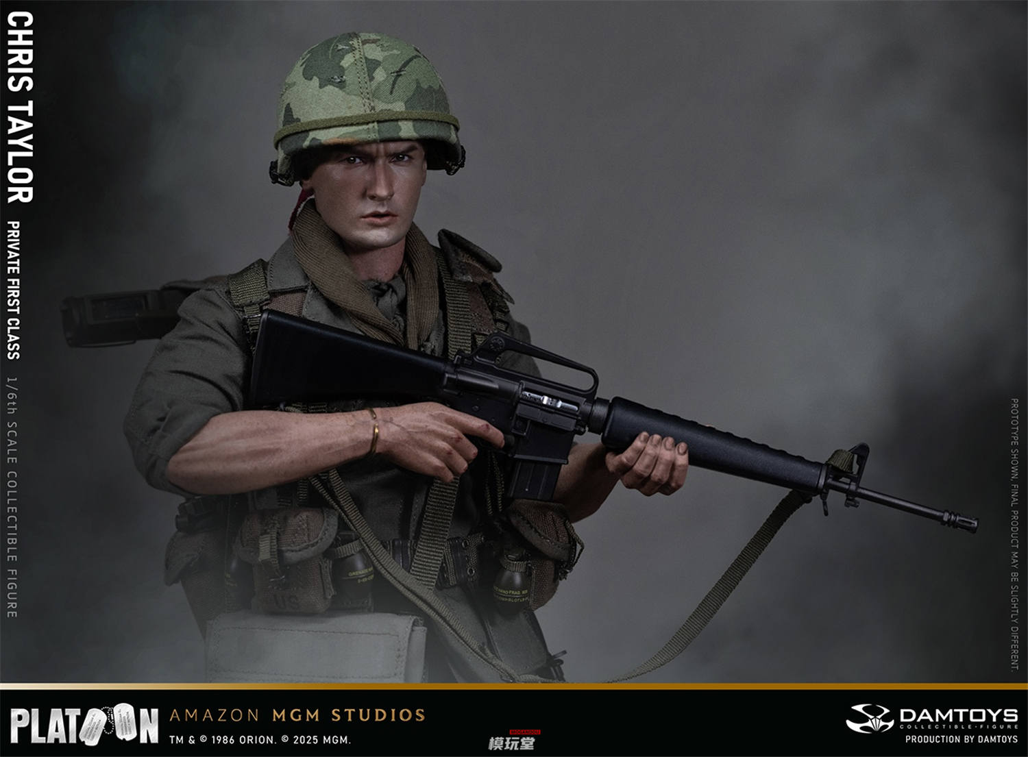 予約 DAMTOYS 1/6 『プラトーン』 クリス・テイラー DMS046 Platoon