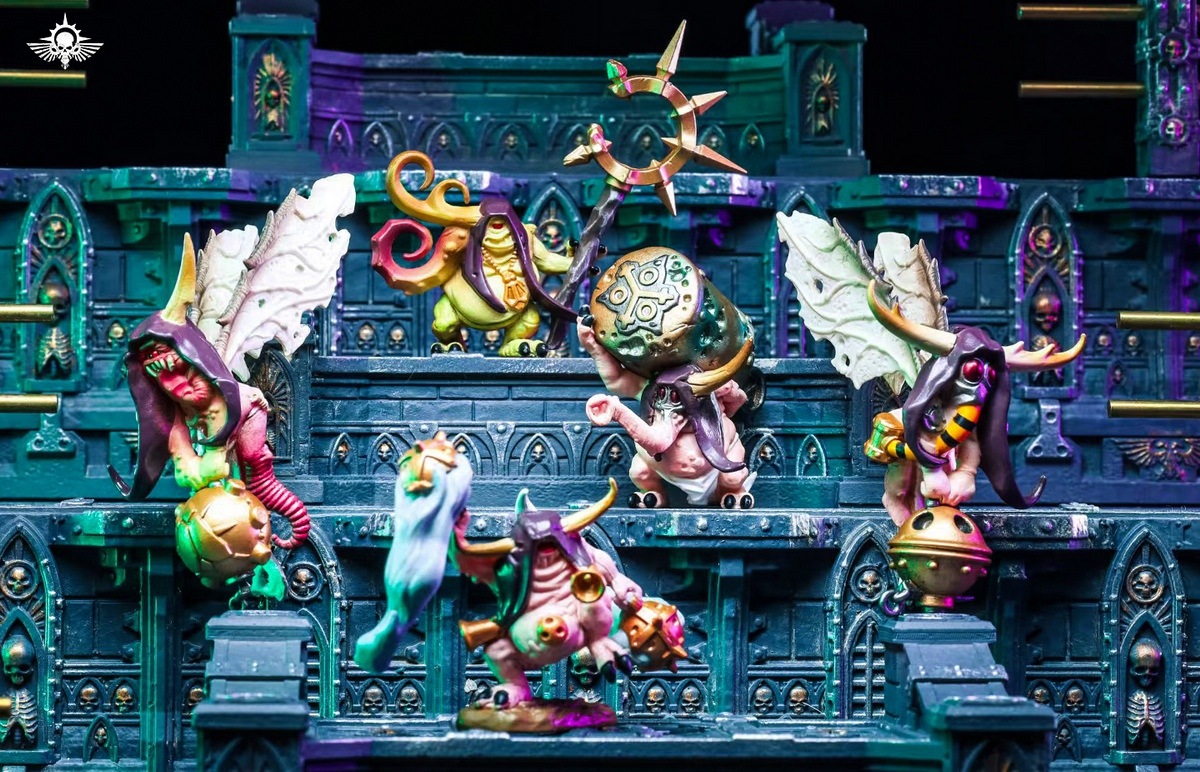 予約 猩嵐工坊 1/12 ウォーハンマー風 マッスルマウンテン2.0 拡張式