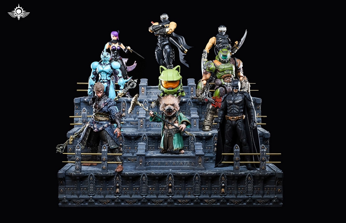 予約 猩嵐工坊 1/12 ウォーハンマー風 マッスルマウンテン2.0 拡張式