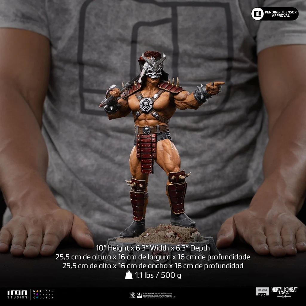 予約 Iron Studios 1/10 『モータルコンバット』 シャオ・カーン