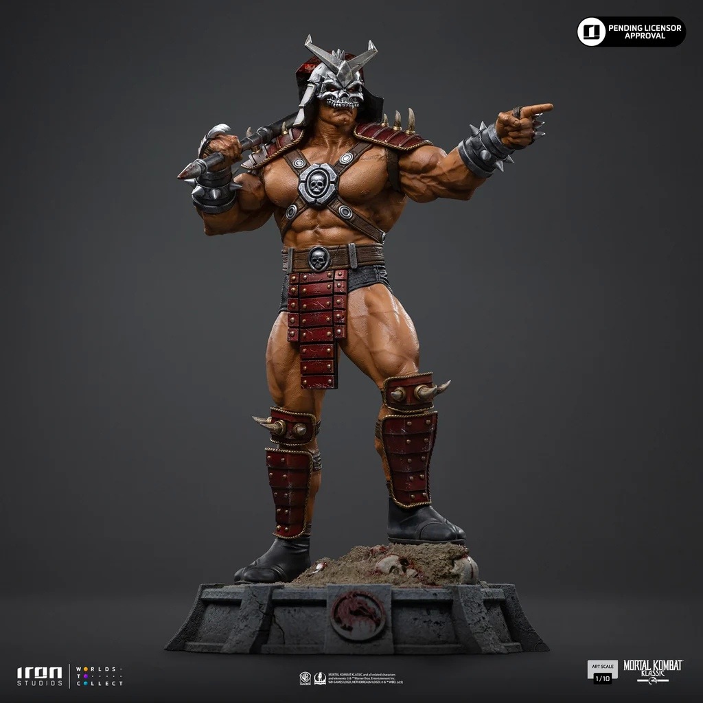 予約 Iron Studios 1/10 『モータルコンバット』 シャオ・カーン