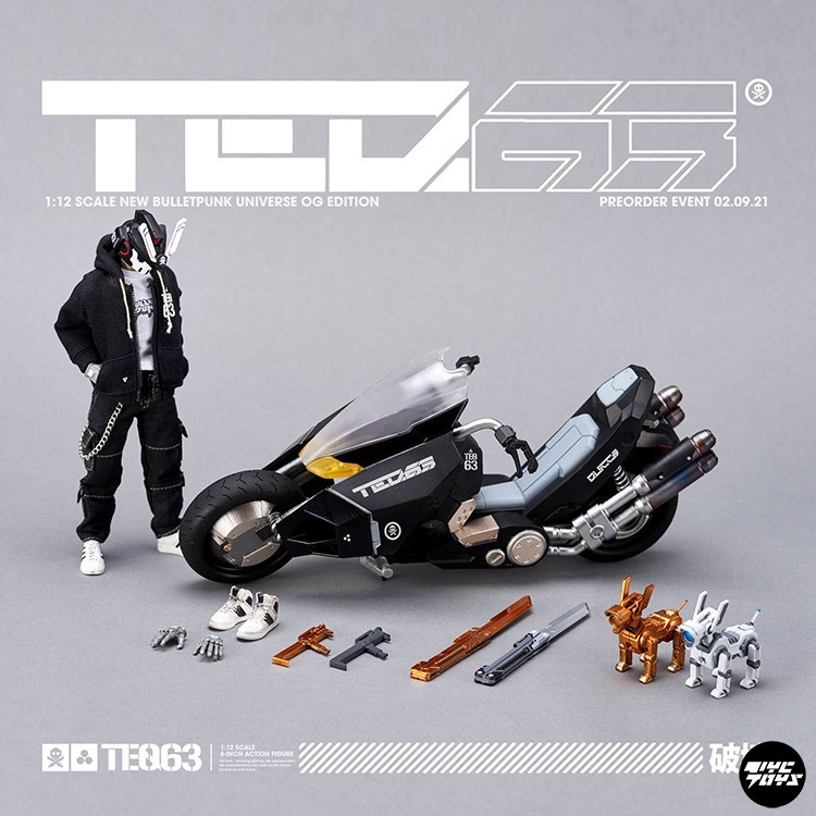 Devil toys Quiccs 1/12 BULLETPUNK UNIVERSE BK OG 鬼丸 DX.Ver 新品