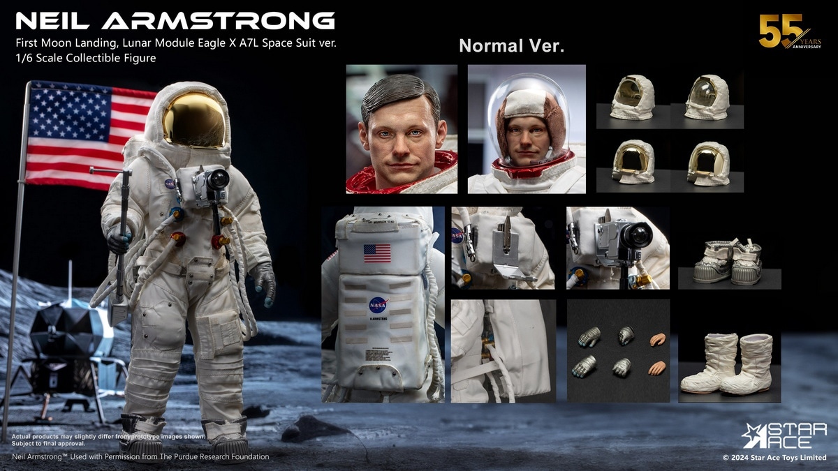 予約 Star Ace Toys 1/6 NASA 宇宙飛行士 ニール・アームストロング