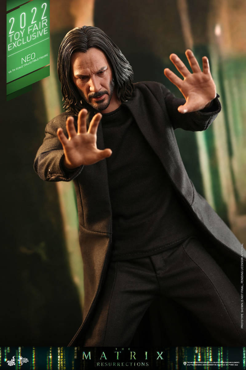 ホットトイズ 1/6 マトリックス レザレクションズ ネオ 未開封新品 MMS657 The Matrix Resurrections Neo ...