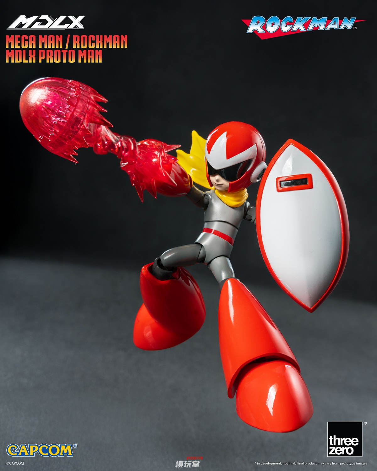 予約 threezero MDLX ロックマン ブルース 3Z0989 Rockman Mega Man