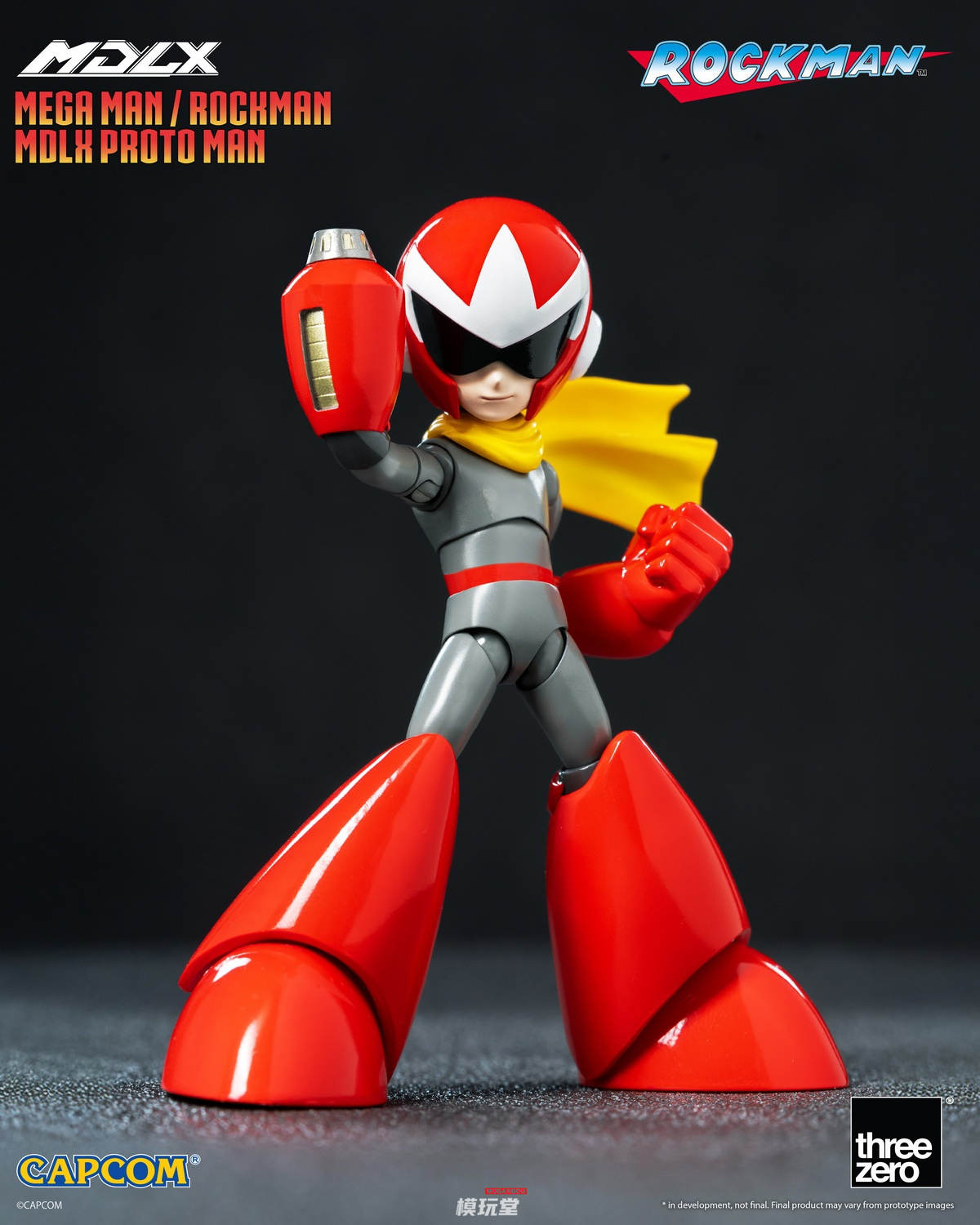 予約 threezero MDLX ロックマン ブルース 3Z0989 Rockman Mega Man
