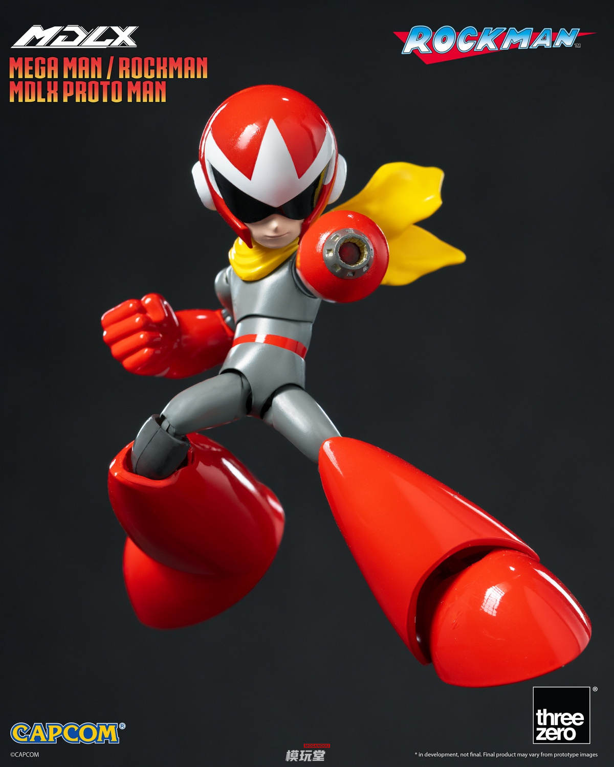 予約 threezero MDLX ロックマン ブルース 3Z0989 Rockman Mega Man
