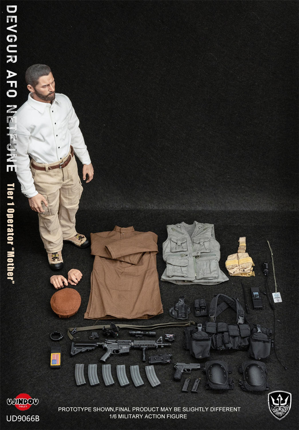 予約 UJINDOU 1/6 DEVGRU アフガニスタン 要人護衛任務 2002 UD9066A
