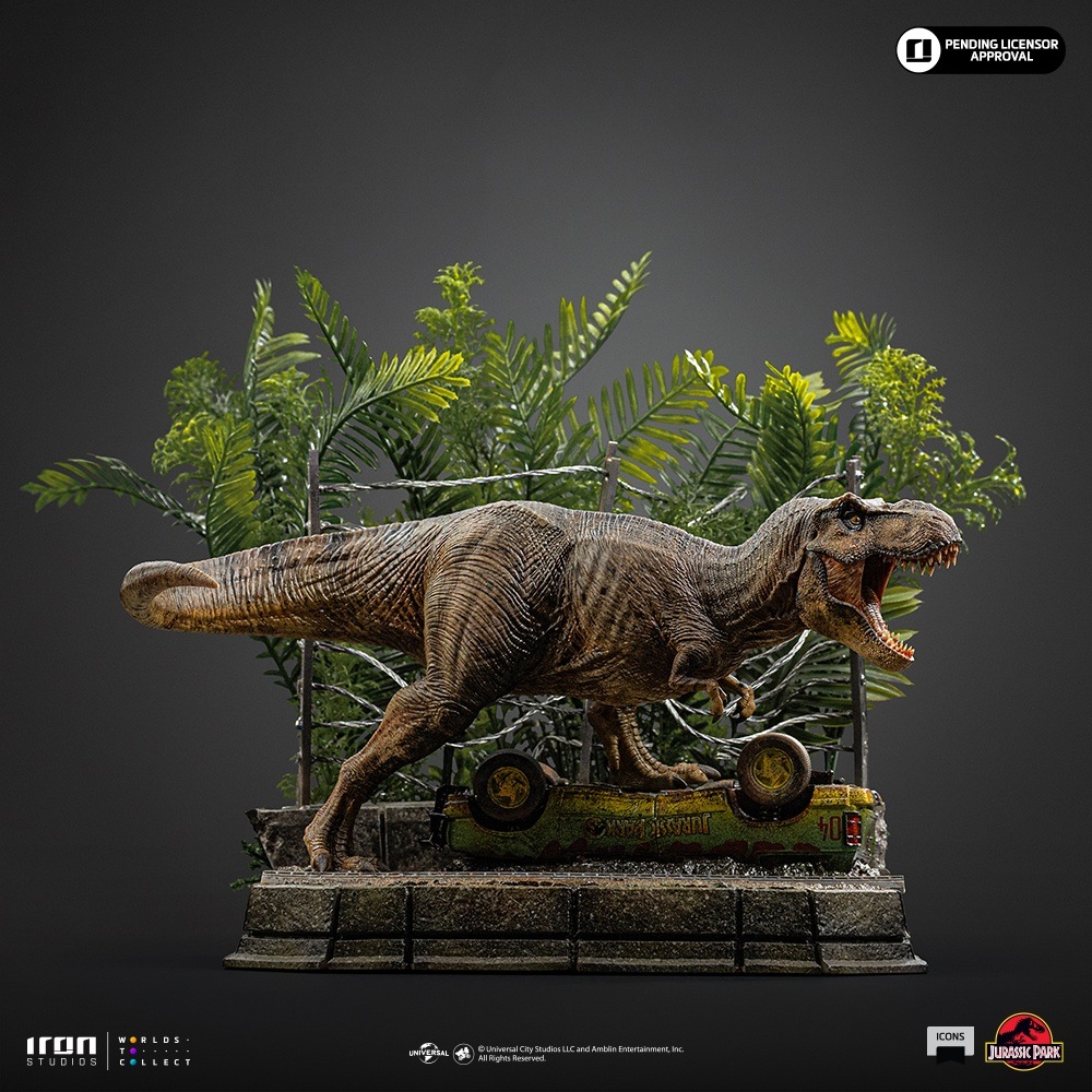 予約 Iron Studios 1/10 『ジュラシック・パーク』Icons T-レックス