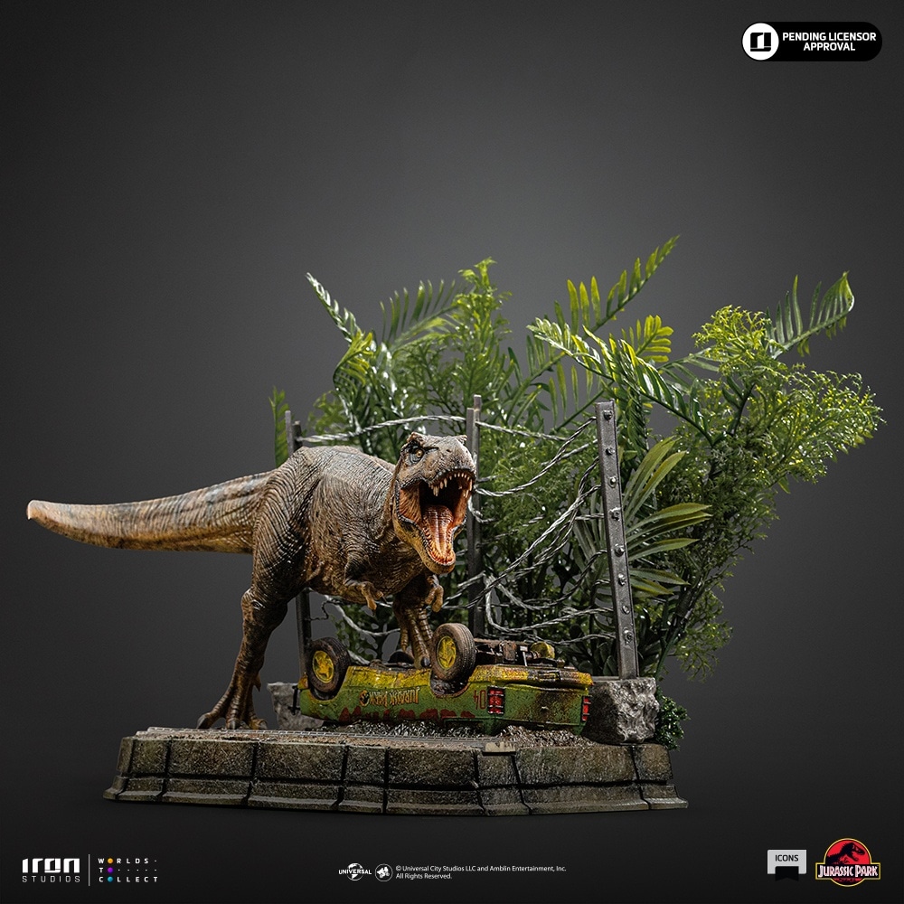 予約 Iron Studios 1/10 『ジュラシック・パーク』Icons T-レックス