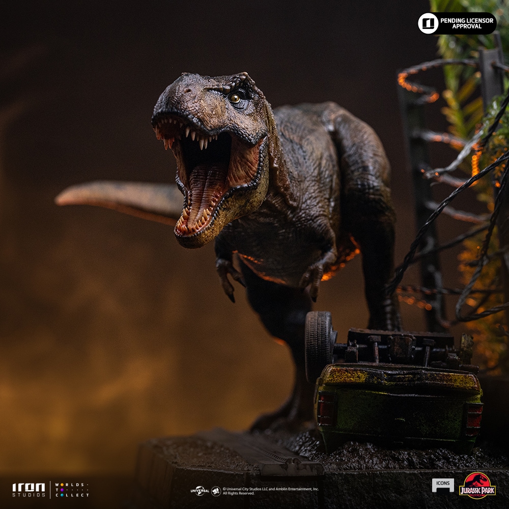 予約 Iron Studios 1/10 『ジュラシック・パーク』Icons T-レックス