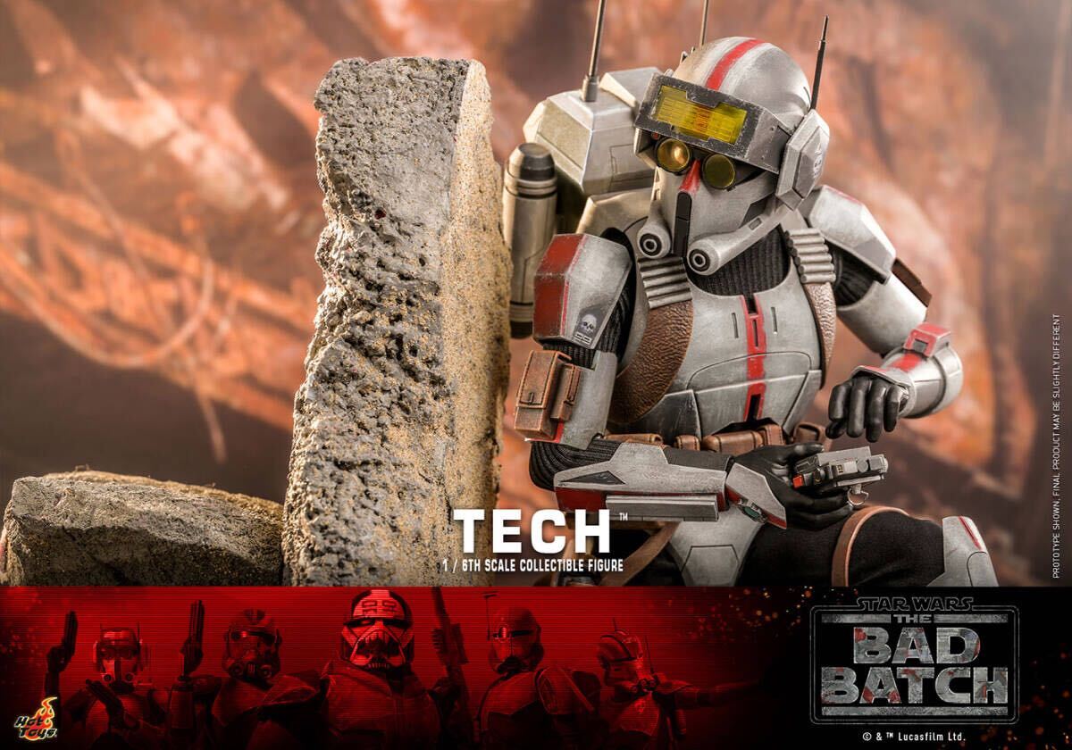 ホットトイズ 1/6 スター・ウォーズ：バッド・バッチ テク TMS098 ホットトイズ 1/6 スター・ウォーズ：バッド・バッチ テク 未