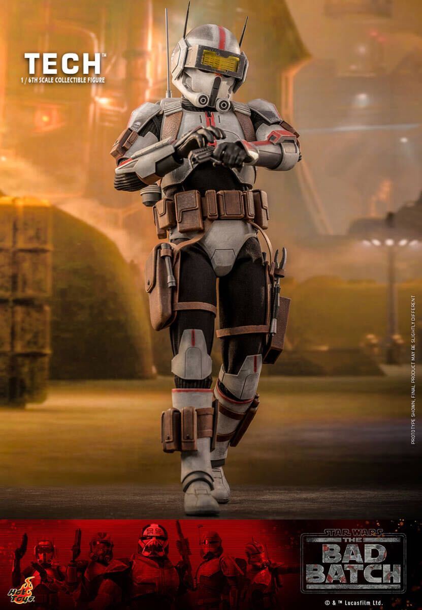 ホットトイズ　スコーチ ホットトイズ 1/6 スター ウォーズ バッド バッチ クローン