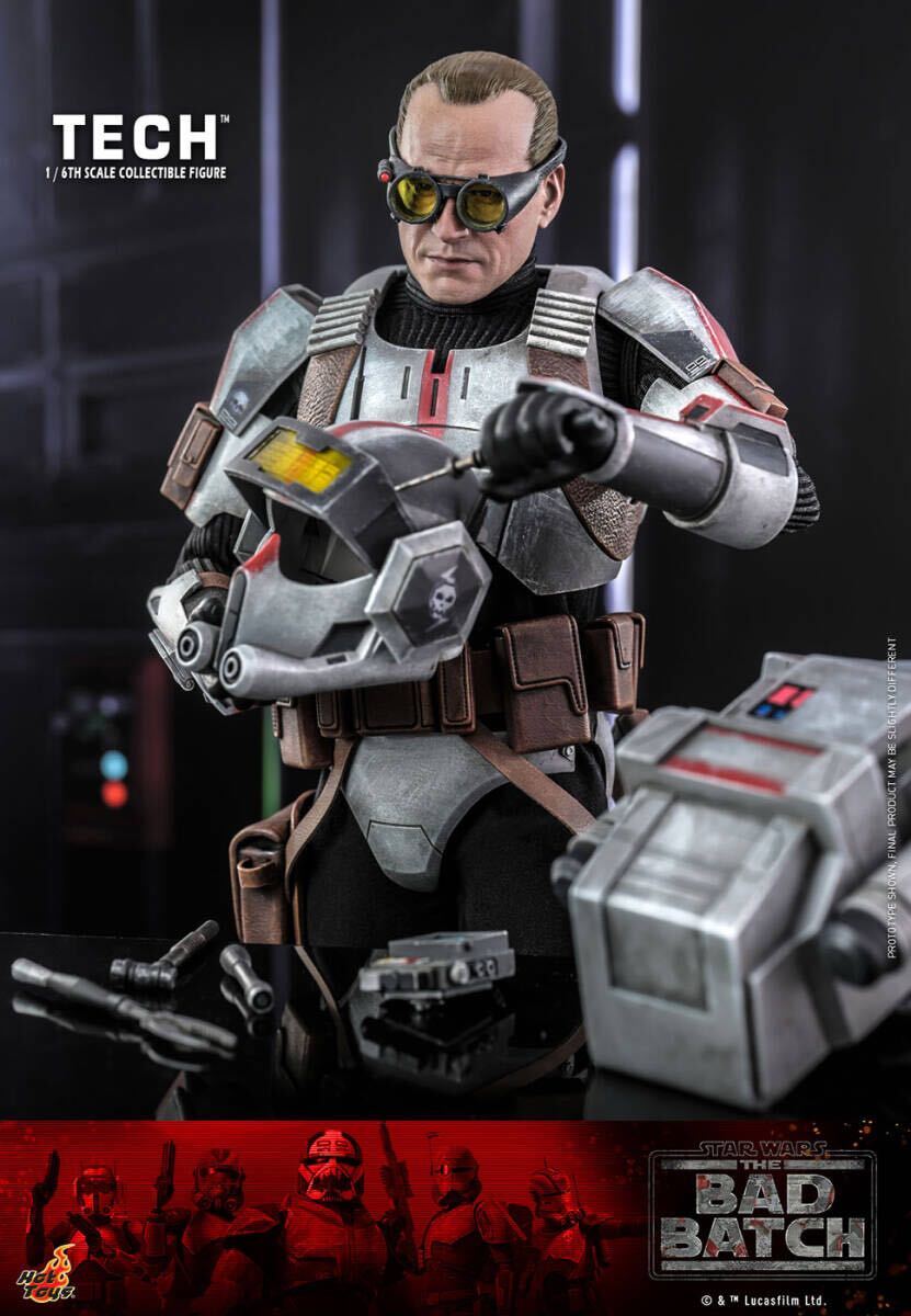 ホットトイズ 1/6 スター・ウォーズ：バッド・バッチ テク 未