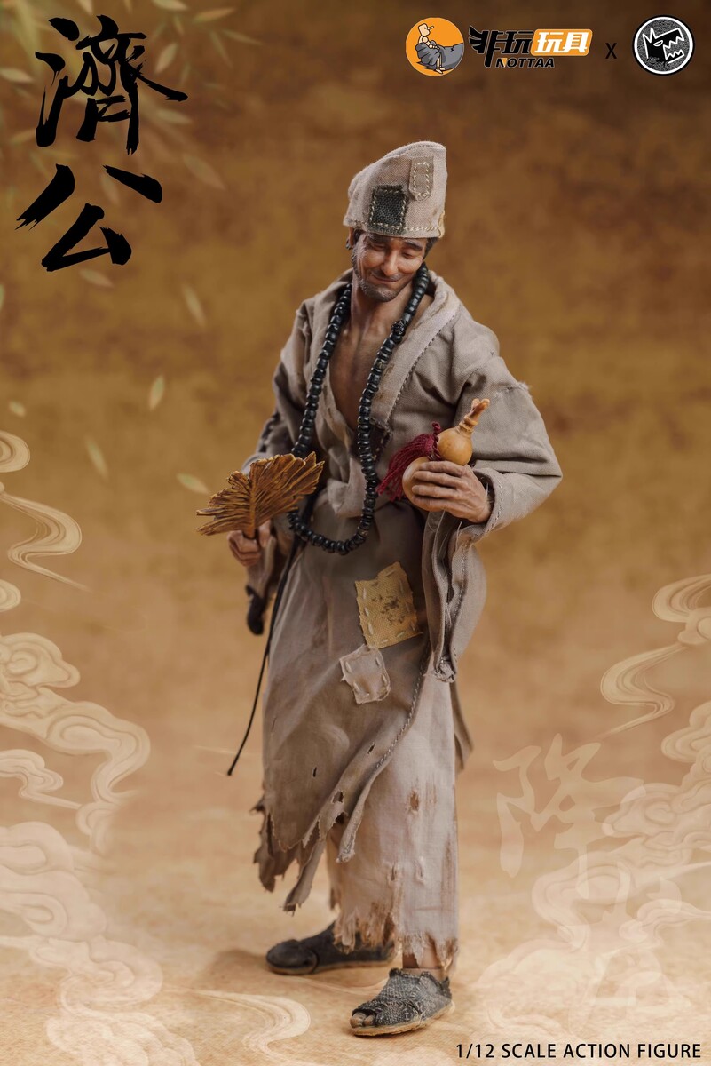 非玩玩具 x DaHuiLang 1/12 済公 JI GONG Nottaa Toys Collectible