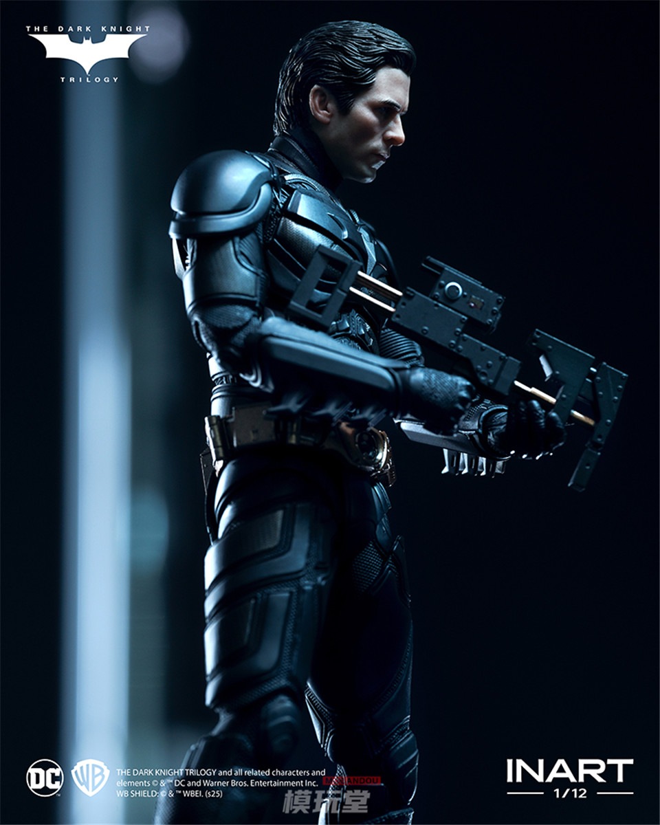 INART 1/12 ダークナイトライジング バットマン DX版 HgM0001 在庫 INART 1/12 『ダークナイト ライジング』 バットマン 通常.Ver
