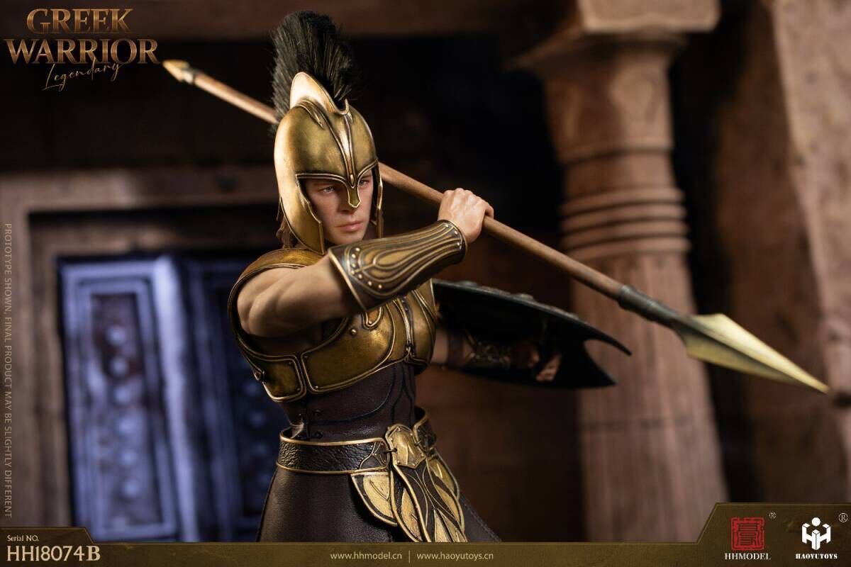 HHMODEL x HAOYUTOYS 1/6 ギリシャ戦士 アキレス アップグレード.Ver