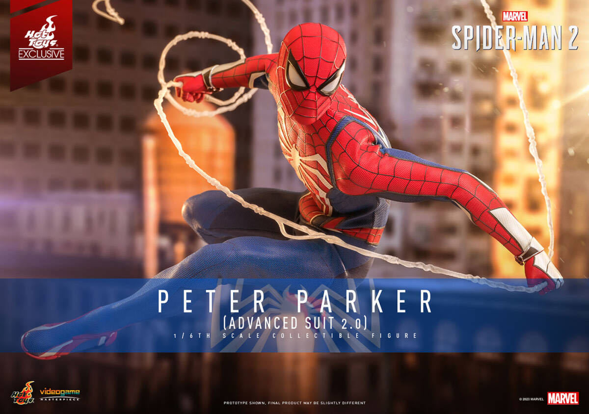 ホットトイズ 1/6 ピーター・パーカー スパイダーマン VGM66 コミコン ホットトイズ 1/6 ピーター・パーカー スパイダーマン VGM66
