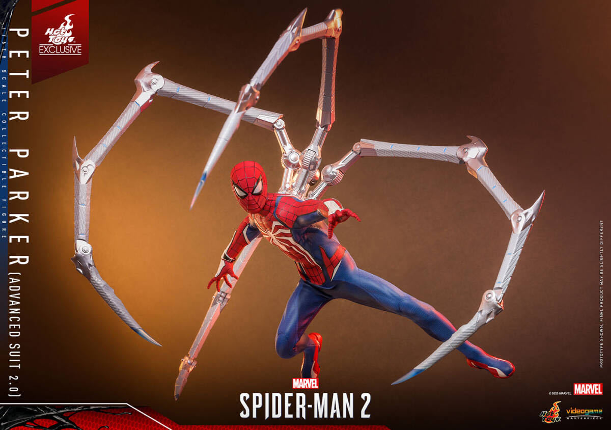 ホットトイズ 1/6 ピーター・パーカー スパイダーマン アドバンスド