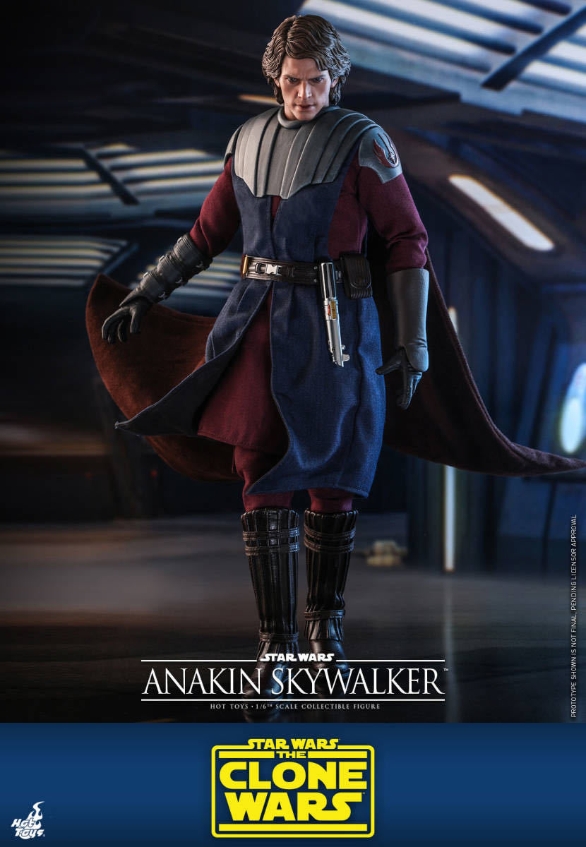 kntoy57-0966 Hot Toys スターウォーズ アクションフィギュア ホットトイズ 1/6 スター・ウォーズ：クローン・ウォーズ アナキン