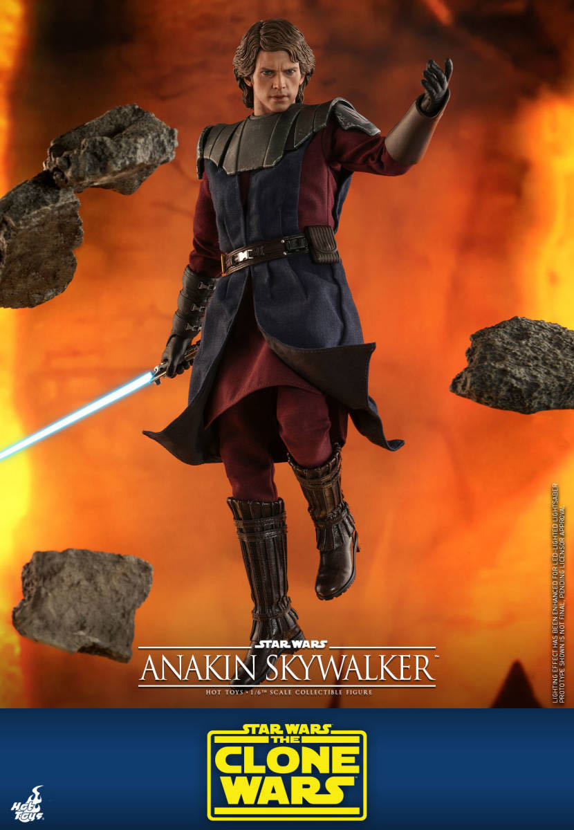 ホットトイズ 1/6 スター・ウォーズ：クローン・ウォーズ アナキン
