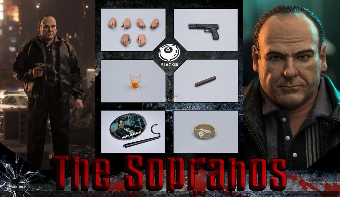 BLACK 8 STUDIO 1/6 ザ・ソプラノズ 未開封新品 BK-002 フィギュア専門店 -ソダチトイズ / BLACK 8 STUDIO The Sopranos