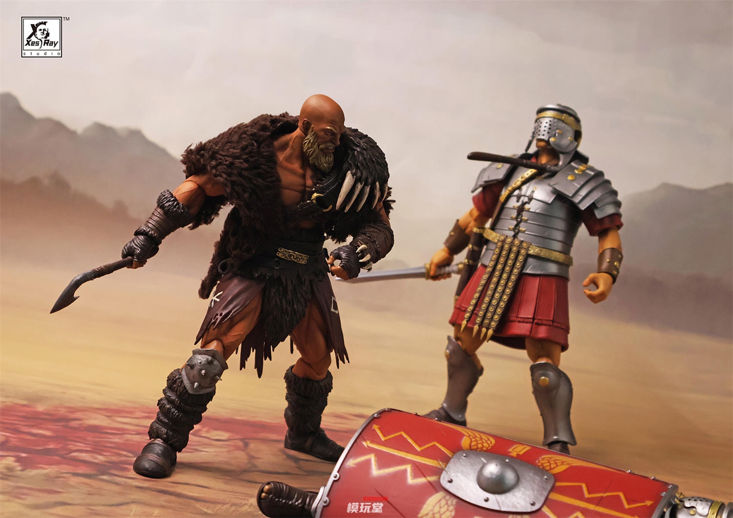 アメコミ COMBATANTS FIGHTFORGLORY BRANTHOC 予約 XesRay Studio 1/12 『コンバタンツ ファイト・フォー