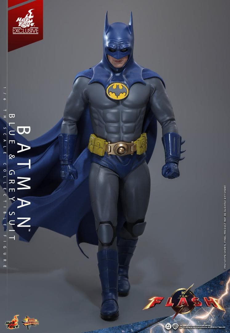 ホットトイズ 1/6 『ザ・フラッシュ』 バットマン （ブルー ＆ グレー