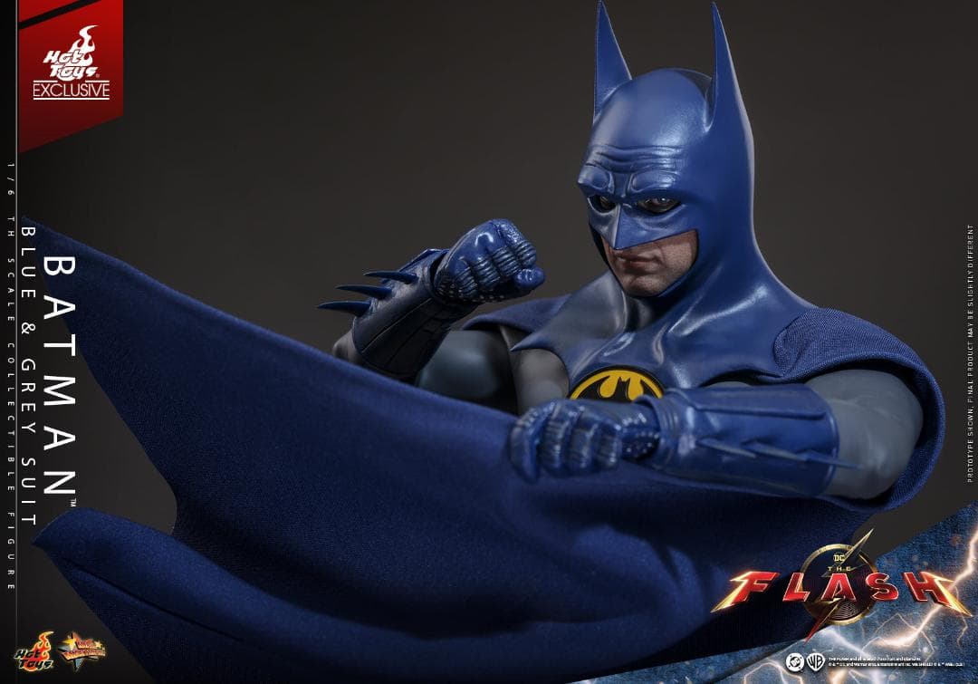 ホットトイズ 1/6 『ザ・フラッシュ』 バットマン （ブルー ＆ グレー
