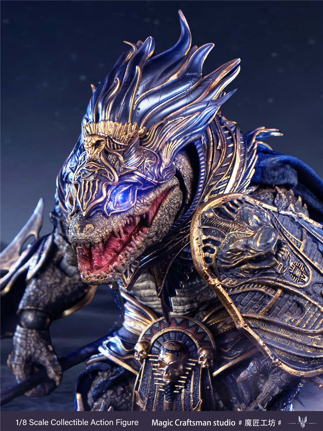 予約 Magic Craftsman studio 1/12 エジプト神 ソベク 砂漠の巨鰐