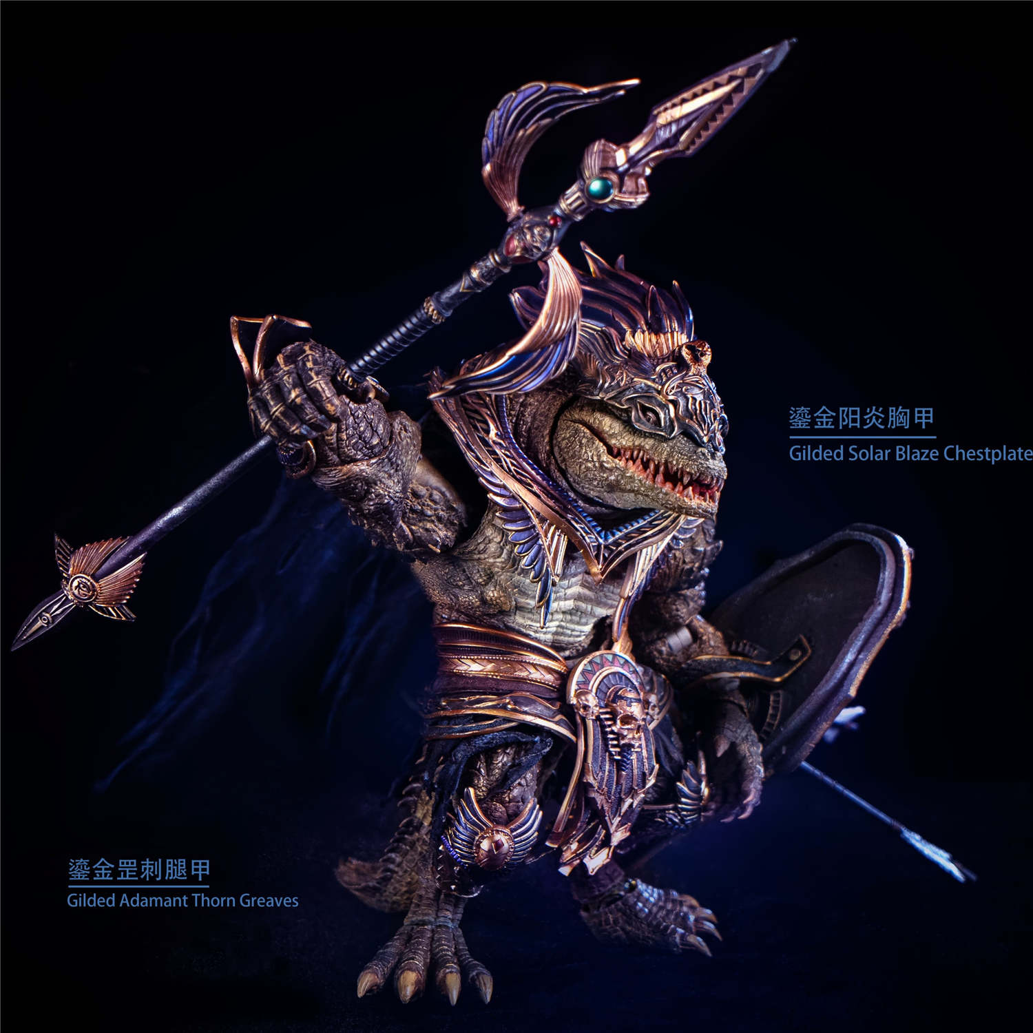 予約 Magic Craftsman studio 1/12 エジプト神 ソベク 砂漠の巨鰐